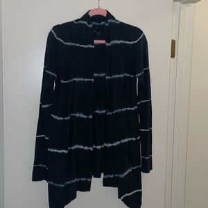 LUCKY BRAND long sleeve tie-dye navy sweater. Size Medium. Soft cotton.